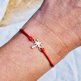 Armband Palme rot