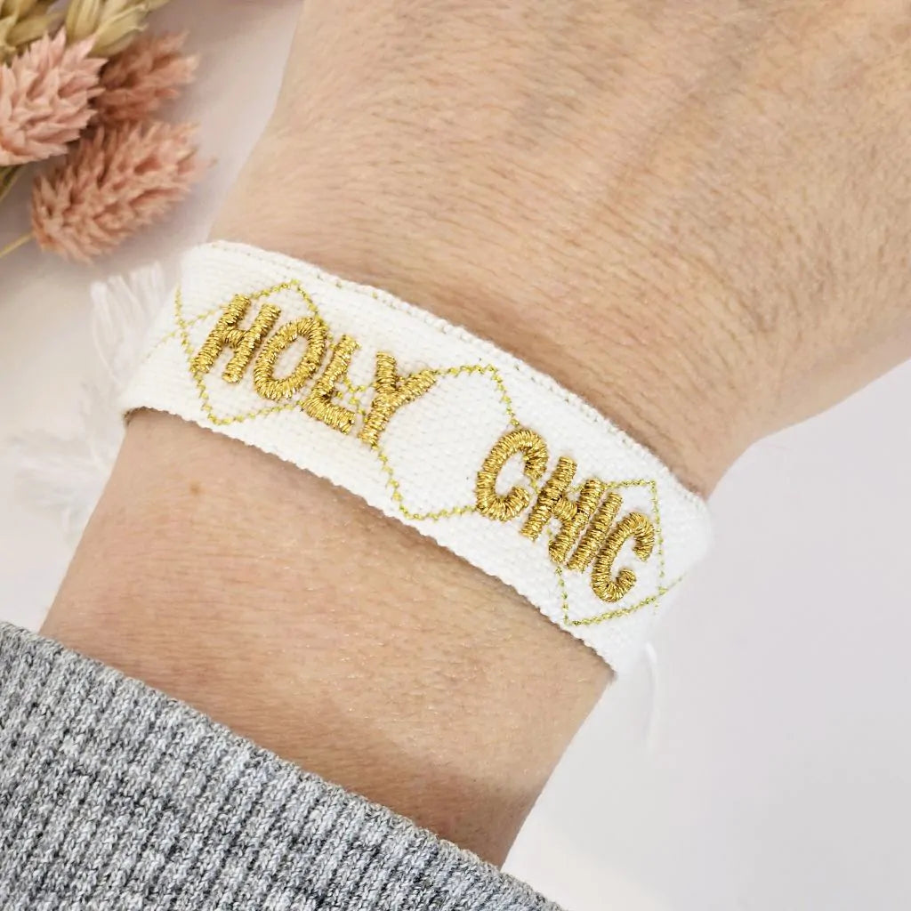 Geweven armband Holy Chic