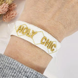 Geweven armband Holy Chic