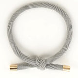 Golden Knot Bracelet Grey