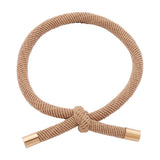 Bracelet hair tie camel