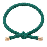 Armband Haargummi grün