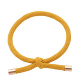 Armband haarelastiek oker