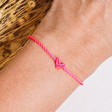Ibiza bracelet pink heart
