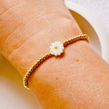 Kralenarmband daisy