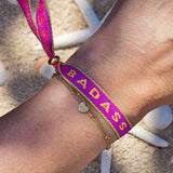 Lint armbandje Badass
