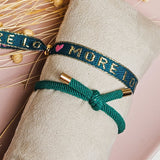 Lint armbandje More Love