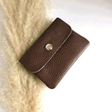 Mini portemonnee blush bruin