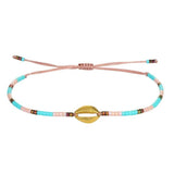 Miyuki armband schelp