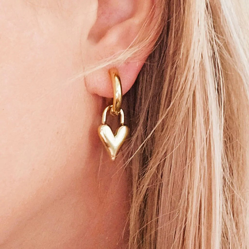 Earrings heart