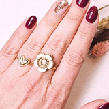 Ring hartje klein