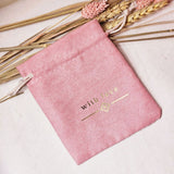 Sieradentasje With Love roze