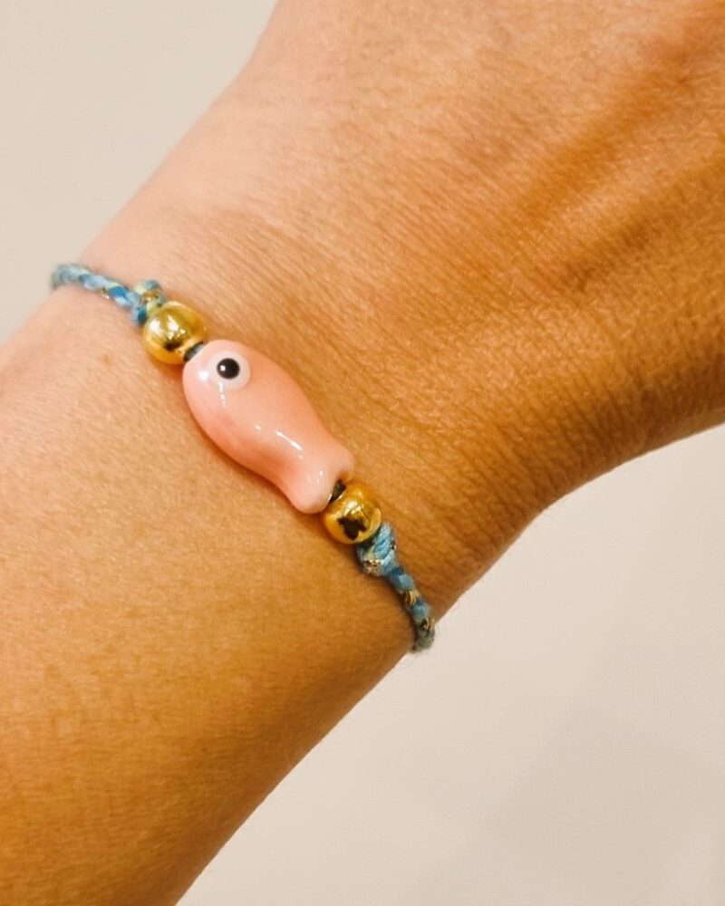 armband-keramiek-visje-blauw-roze-ibiza-style