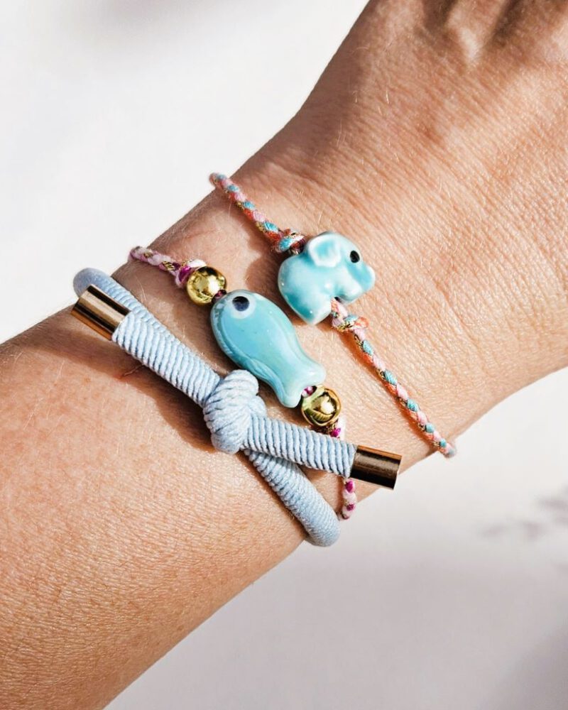 armband-keramiek-olifant-blauw-ibiza-style