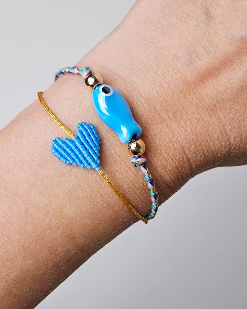 armband-keramiek-visje-blauw-goud-aqua-ibiza-style