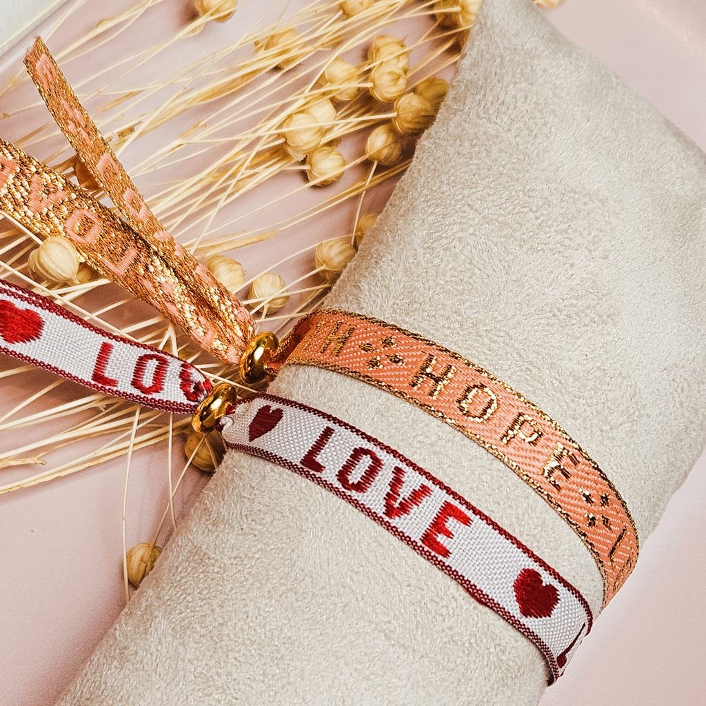 lint-armband-geweven-lintjes-hope-love-faith-oranje-goud-festival-armbandje-fashion-sieraden-musthaves-ibiza-boutique