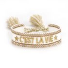 geweven-armband-wit-goud-c'est-la-vie-statement-bracelet