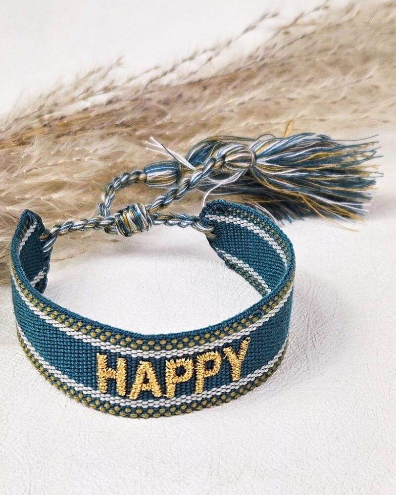 geweven-armband-groen-happy-statement-bracelet