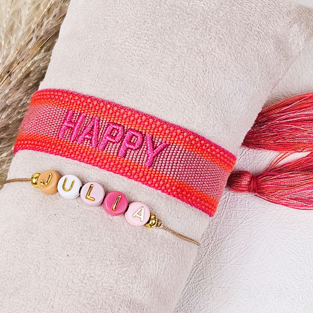 geweven-armband-roze-happy-statement-bracelet