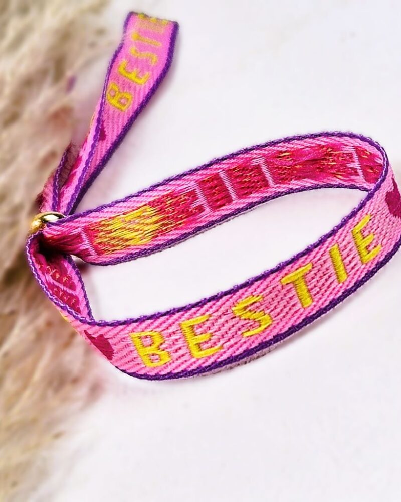 lint-armbandje-ibiza-armband-bestie-roze