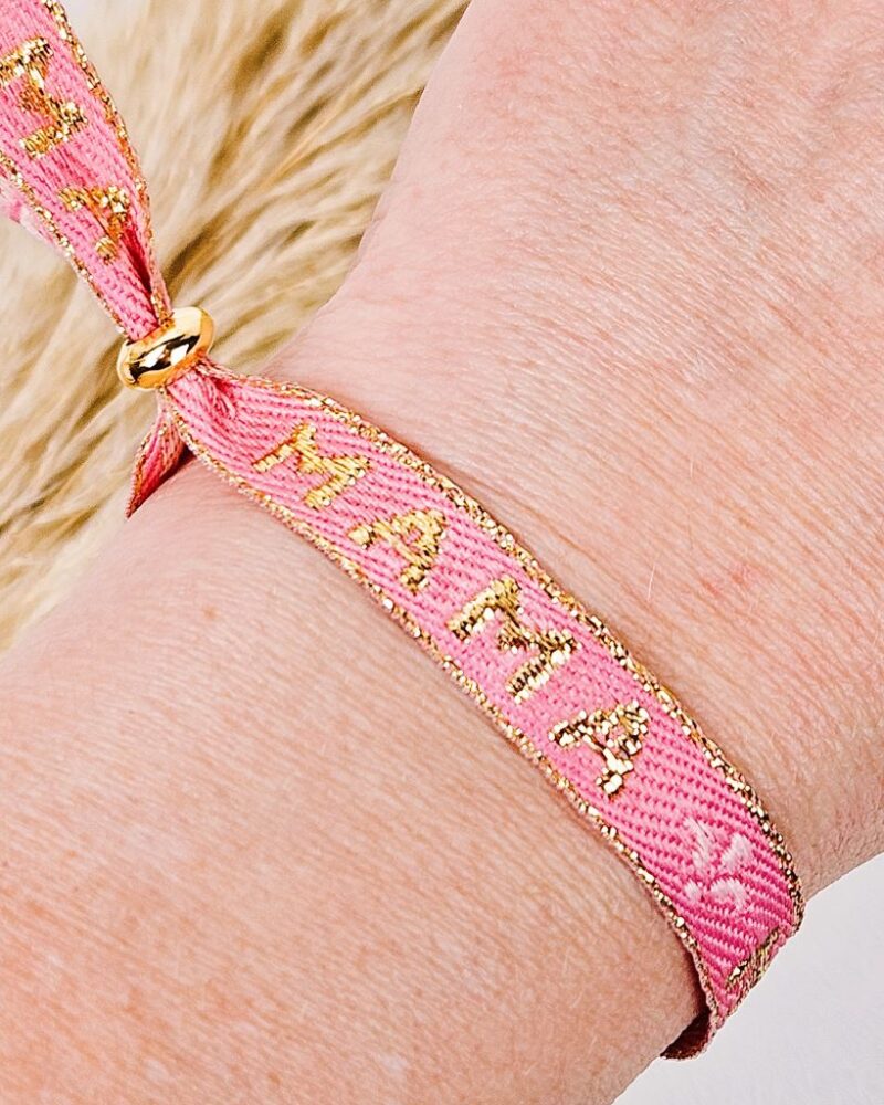 lint-armbandje-ibiza-armband-mama-roze-goud