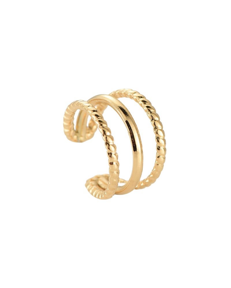 earcuff-triple-goud-oorring