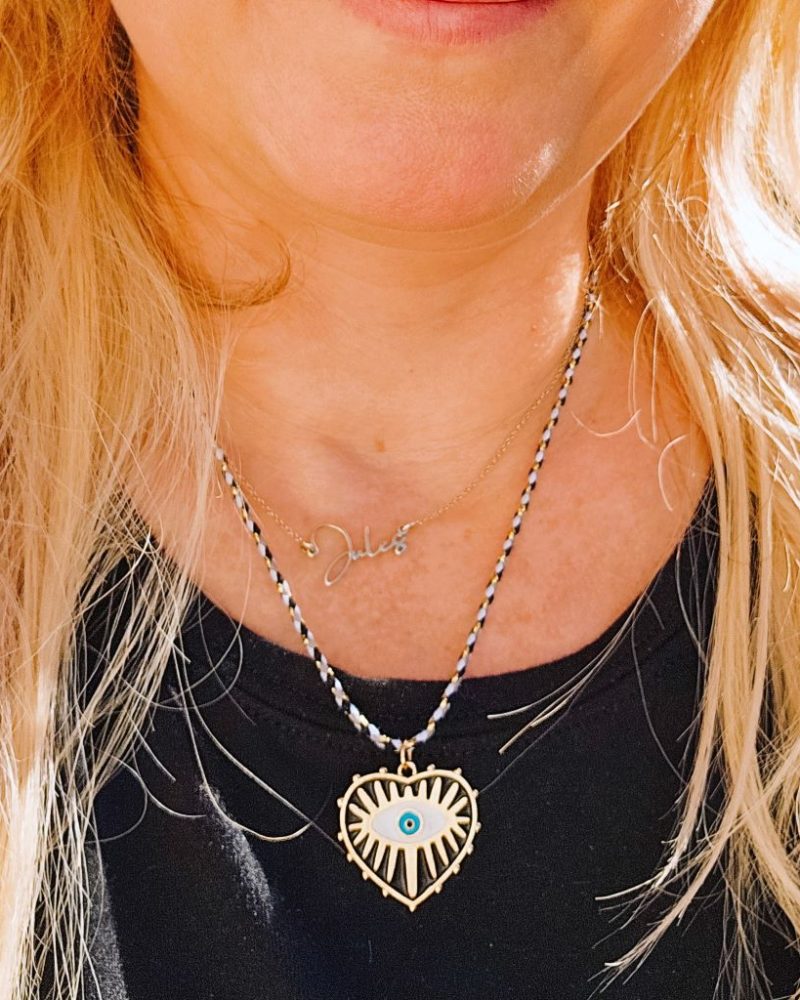 ibiza-ketting-evil-eye-hartje-zwart-goud