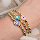 kralen-armband-evil-eye-roze-goud