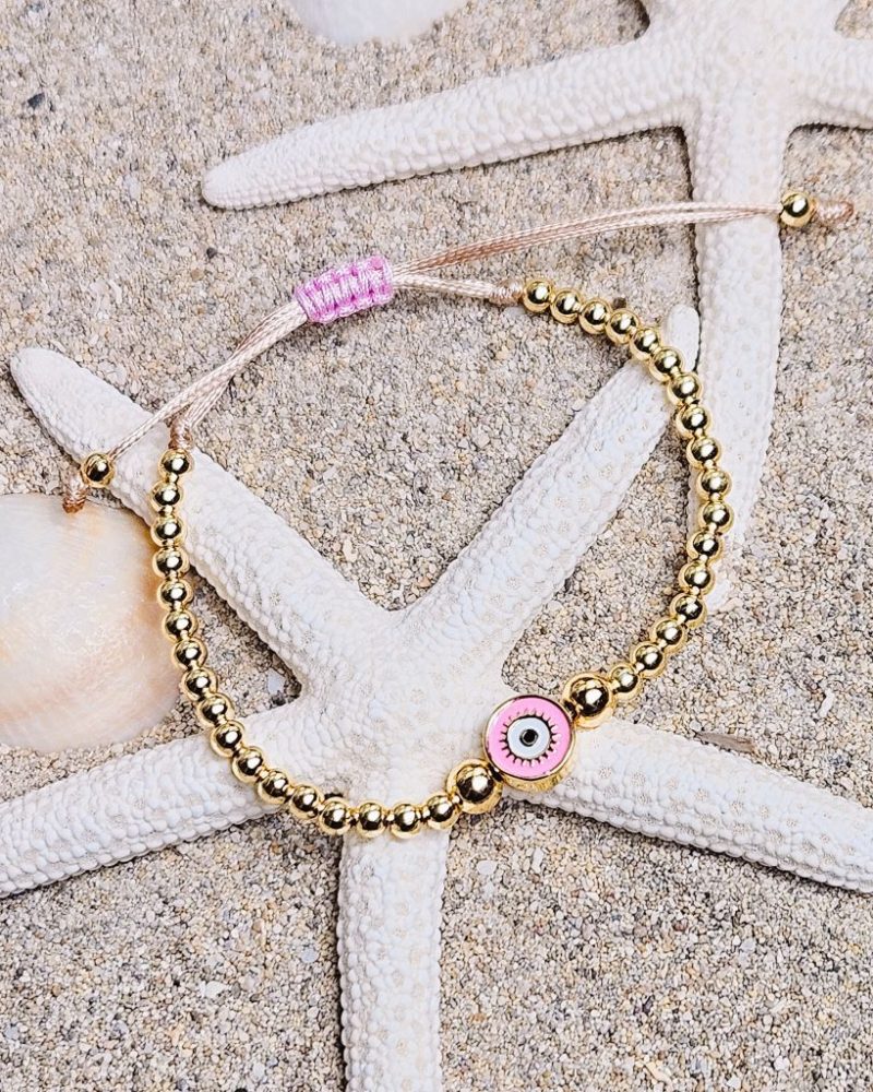 kralen-armband-evil-eye-roze-goud