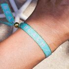 lint-armbandje-beach-groen