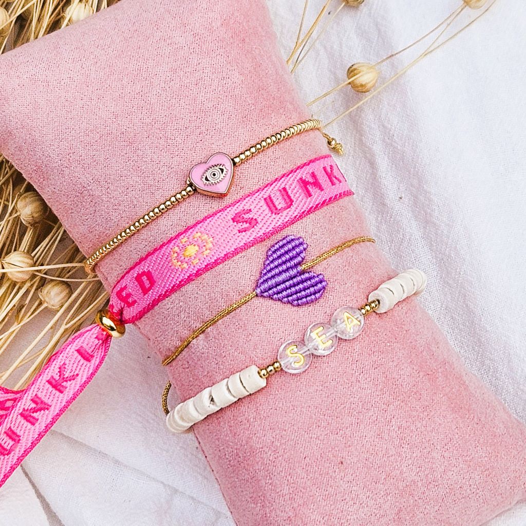 lint-armbandje-sunkissed-roze-goud-verstelbaar