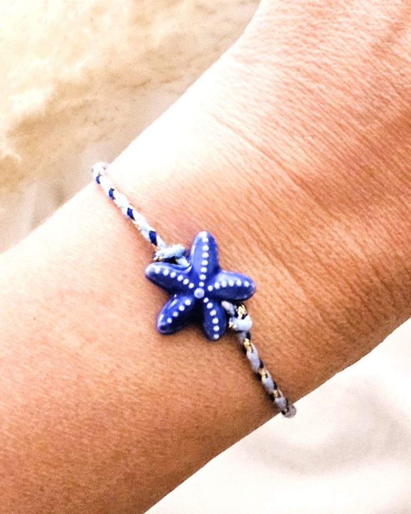 armband-starfish-blauw-zeester-goud-ibiza-sieraden