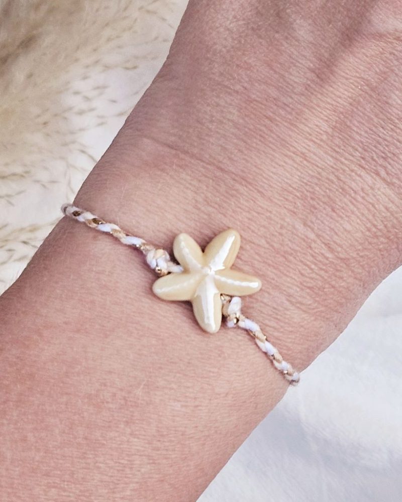 armband-starfish-beige-zeester-goud-ibiza-sieraden