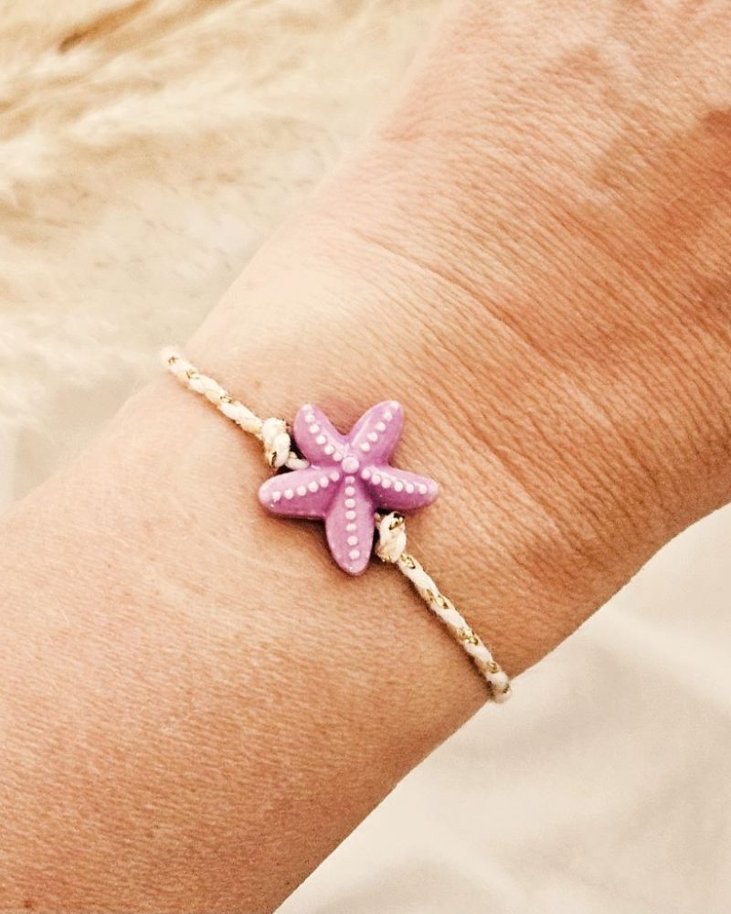 armband-starfish-paars-zeester-goud-ibiza-sieraden