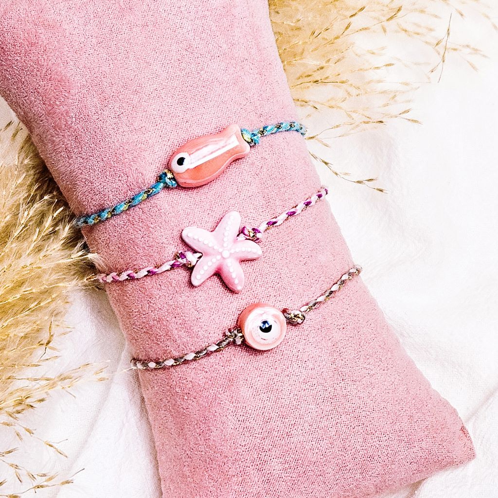 armband-starfish-roze-zeester-goud-ibiza-sieraden