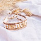 geweven-armband-wit-goud-c'est-la-vie-statement-bracelet