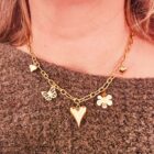 bedelketting-goud-natural-love