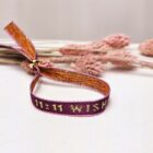 lint-armbandje-11:11-wish-paars-goud