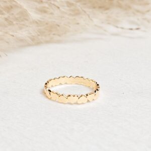 Ring met hartjes