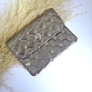 mini-portemonnee-weave-bronze