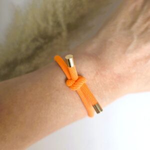 armband-haarelastiek-neon-oranje