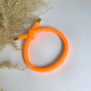armband-haarelastiek-neon-oranje